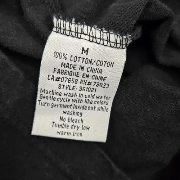 Vintage Exco T Shirt Men's Medium Racing Black Blue Tee Y2K - Picture 6 of 9